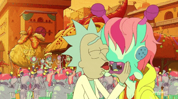 Making Out Season 5 GIF by Rick and Morty