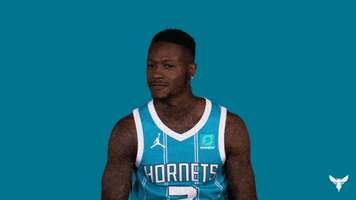 Terry Rozier Smile GIF by Charlotte Hornets