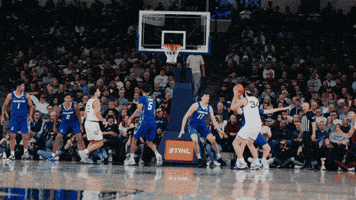 Huff Floater GIF by GonzagaBasketball