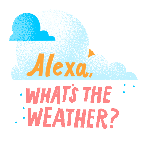 Happy Weather Report Sticker by Alexa99