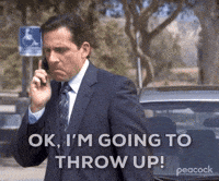 Throw Up Season 2 GIF by The Office - Find & Share on GIPHY