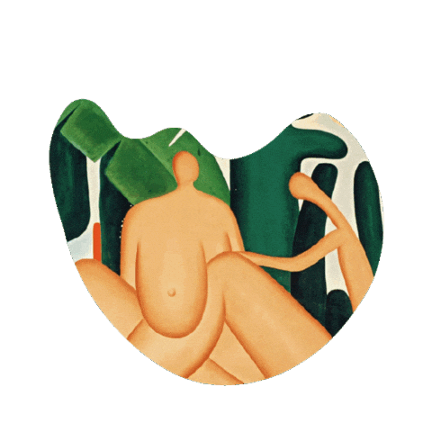 Artista Tarsila Sticker by Liveidea