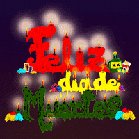 Day Of The Dead Candle GIF by Gifes Con Ensalada