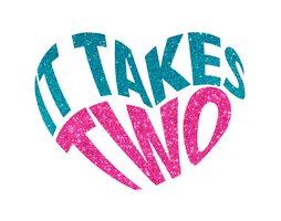It Takes Two Hairspray Sticker by Theatre Cedar Rapids