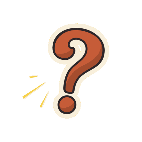 Pregunta Question Mark Sticker