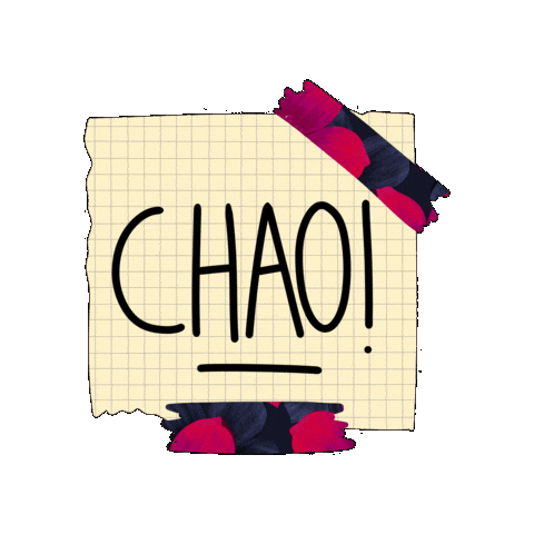 Chao Goodbye Sticker