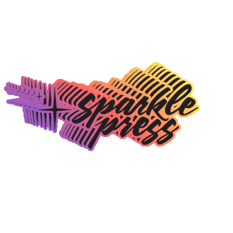 Sparkle Press Sticker