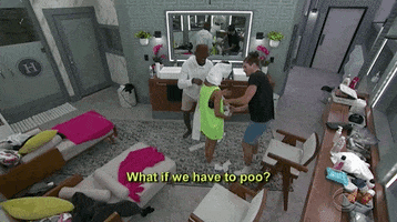 Toilet Paper Bathroom GIF by Big Brother