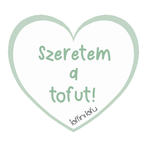 Heart Love Sticker by Toffini tofu