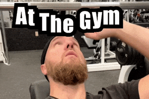 Bench Press Fitness GIF by Mike Hitt