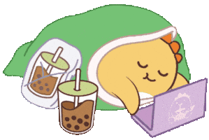 Bubble Tea Laptop Sticker by Bobocha Bubble Tea Shop