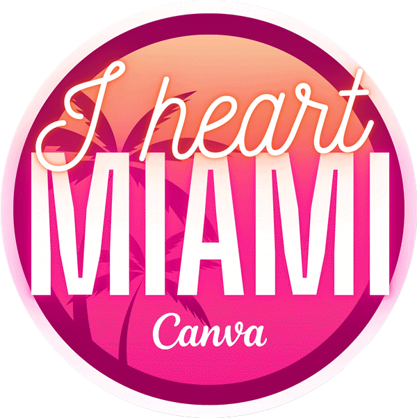 I Heart Summer Sticker by Canva