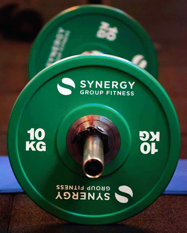 Synergyfitness strong strength weightlifting barbell GIF