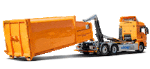 Orange Truck Sticker by Dorr Unternehmensgruppe