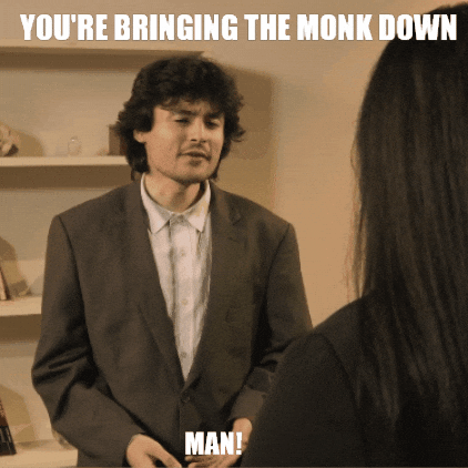 The Monk GIF