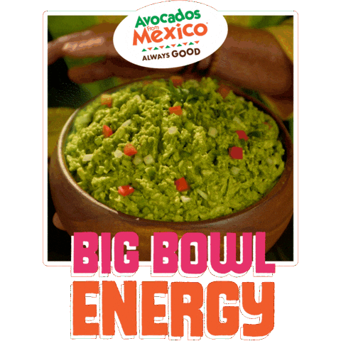 Hungry Football Sticker by Avocados From Mexico