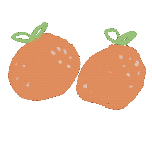 Chinese New Year Oranges Sticker