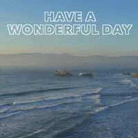 Have A Nice Day Beach GIF by GIPHY Studios 2021
