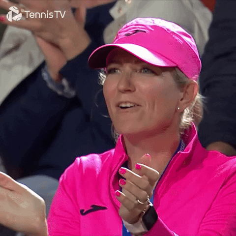 Lets Go Applause GIF by Tennis TV