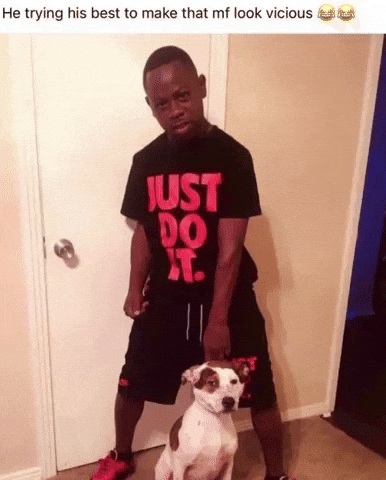 Fake Tough GIF