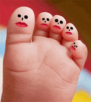 Foot Toes GIF by Trolli