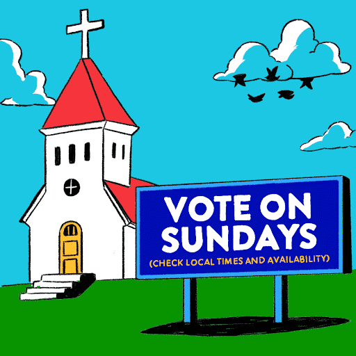 Voting Happy Sunday GIF by Creative Courage