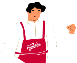 Chef Salt Sticker by Cerveza Victoria