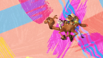 Art Running GIF by 44 Cats