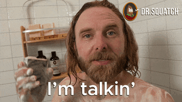 Im Speaking Talking GIF by DrSquatchSoapCo