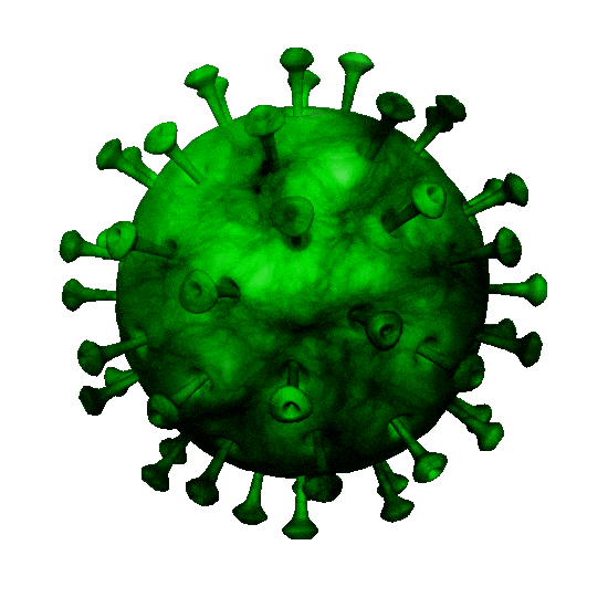 Corona Virus Sticker