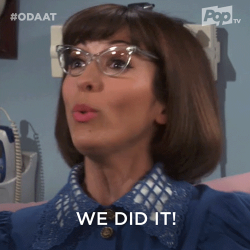 Happy Pop Tv GIF by One Day At A Time