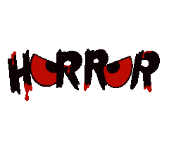 Halloween Horror Sticker by MythicalMountain