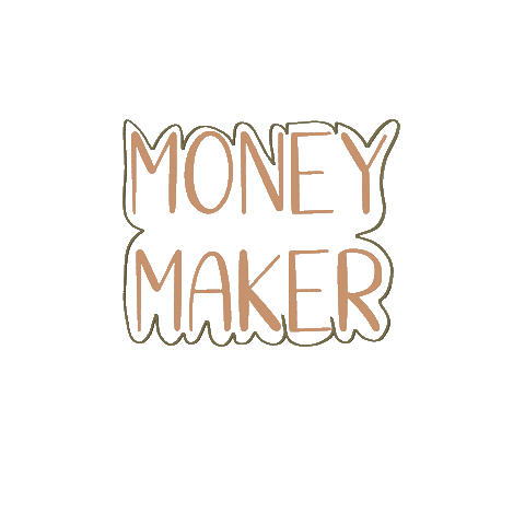 Money Moneymaker Sticker