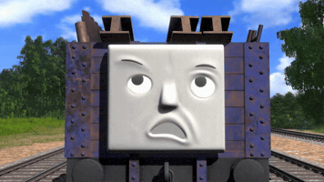 Angry Thomas And Friends GIF