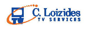 C.loizides Tv Services Sticker