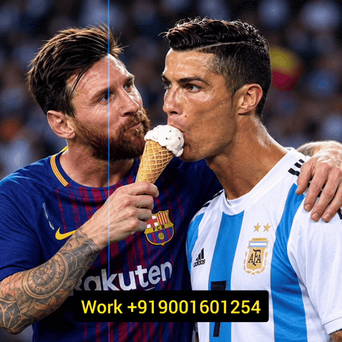 Messi Ronaldo GIF