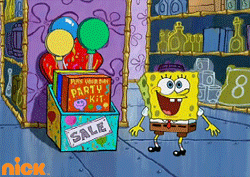 Party GIF by SpongeBob SquarePants