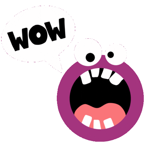 Animation Wow Sticker by Formlotse