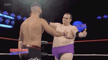 Happy Friends GIF by United Wrestling Network
