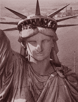 statue of liberty tea GIF