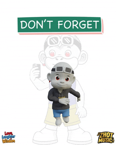Remember To Do GIF by Zhot Music
