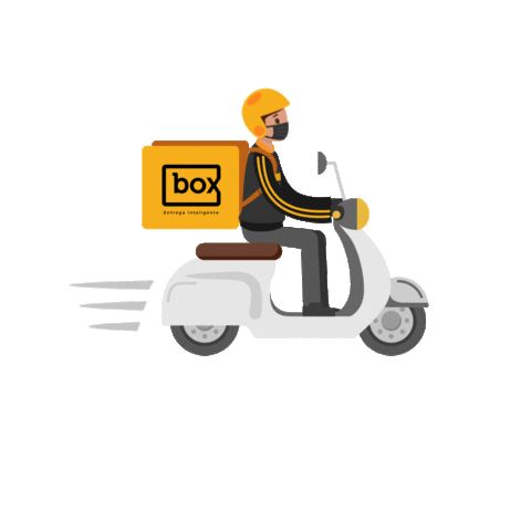 Box Delivery Sticker