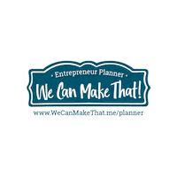 Entrepreneur Planner Sticker by We Can Make That