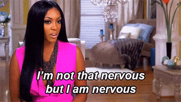 nervous real housewives GIF