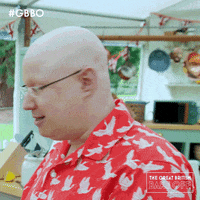 Excuse Me Reaction GIF by The Great British Bake Off