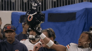Nfl Wow GIF by Chicago Bears