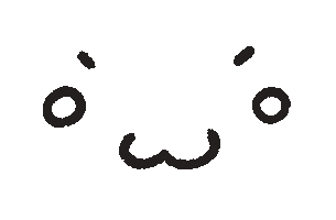 Face Line Drawing Sticker