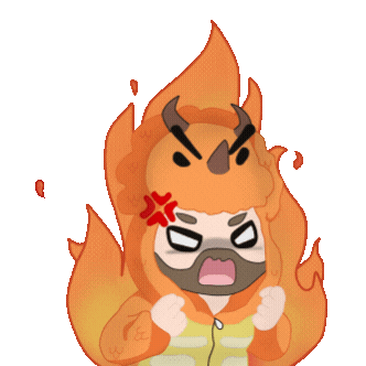 Angry Sticker