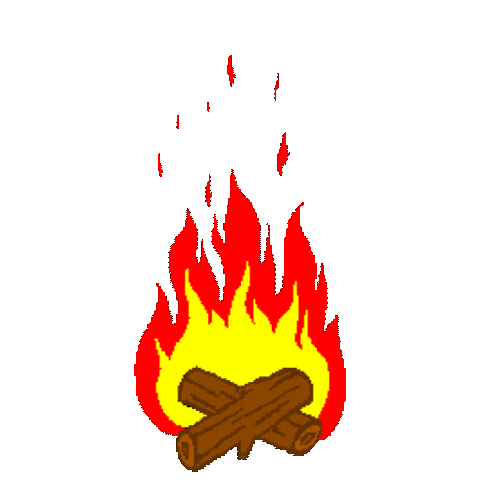 Animation Fire Sticker by Felipe Villarreal for iOS & Android | GIPHY