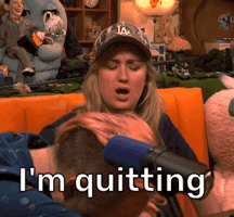 Quitting Ashley Johnson GIF